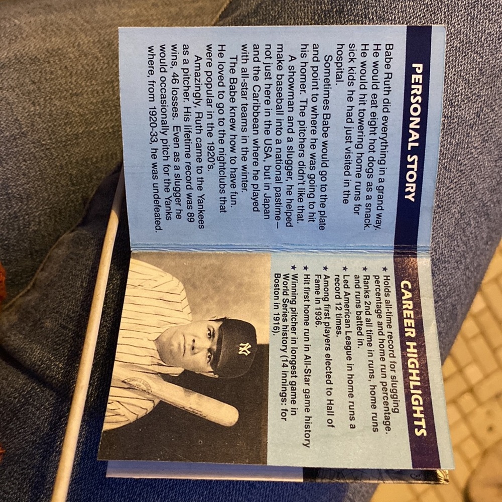 Collect-A-Books Babe Ruth - Picture 4 of 5